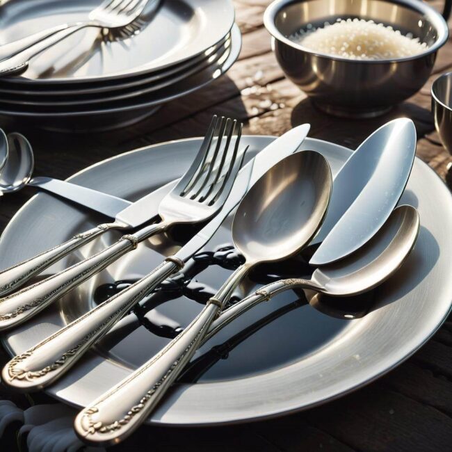 Bezpieczne metody czyszczenia srebrnych widelców