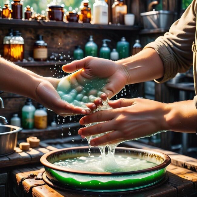 Co stosować do zmywania żywicy z dłoni