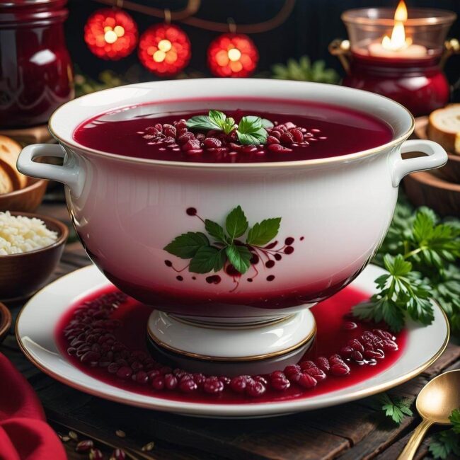 Jak zachować głęboki czerwony kolor barszczu