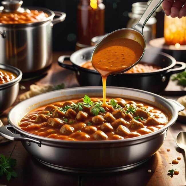 Przyprawy a gęstość sosów